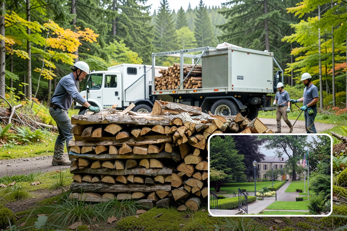Fall Firewood Delivery in Woodinville, King County, WA - Gets you stocked before the winter rush