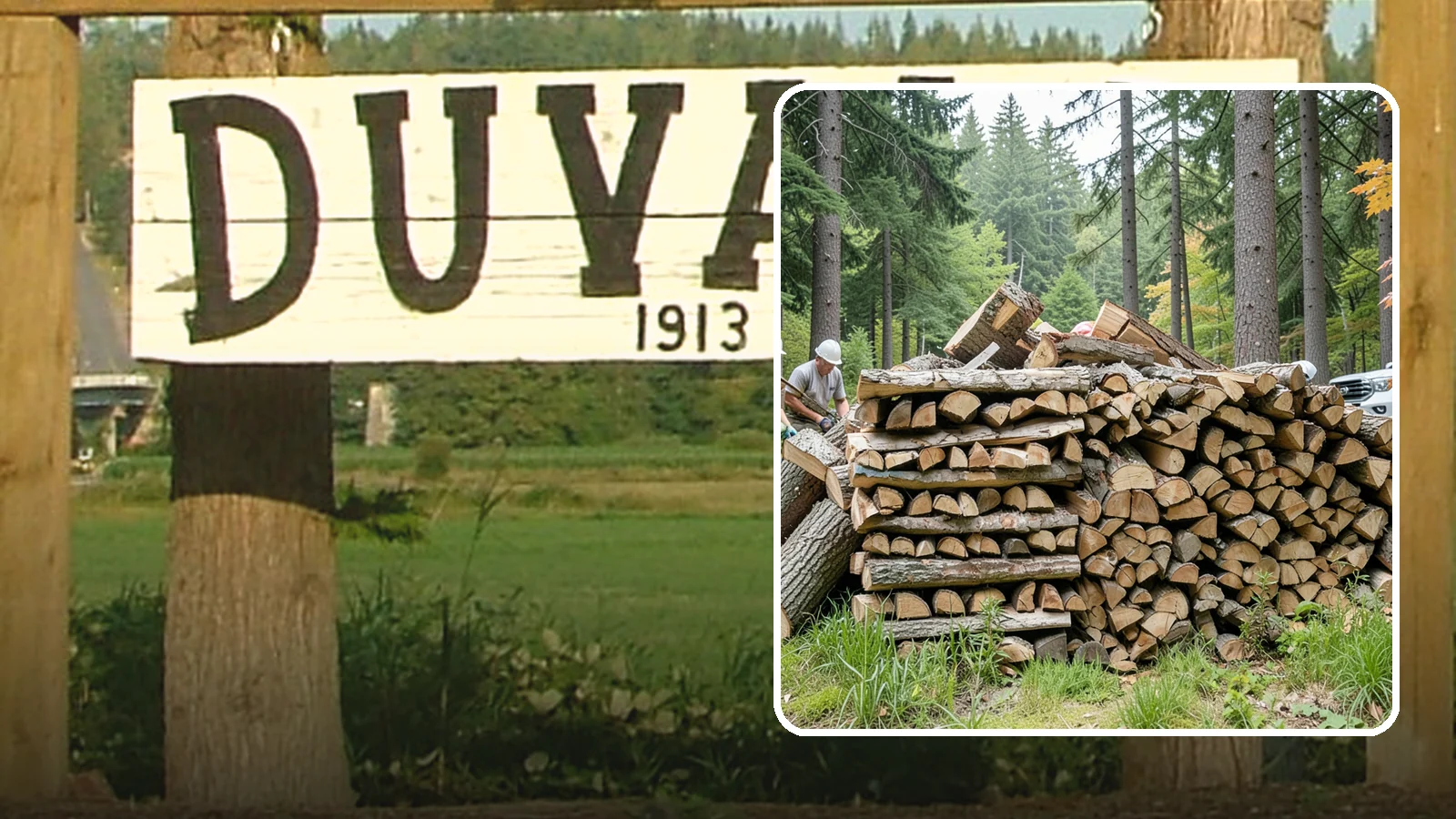 Fallen Tree Firewood in Duvall, King County, WA - We convert already-fallen trees on your property into split, seasoned-ready firewood.