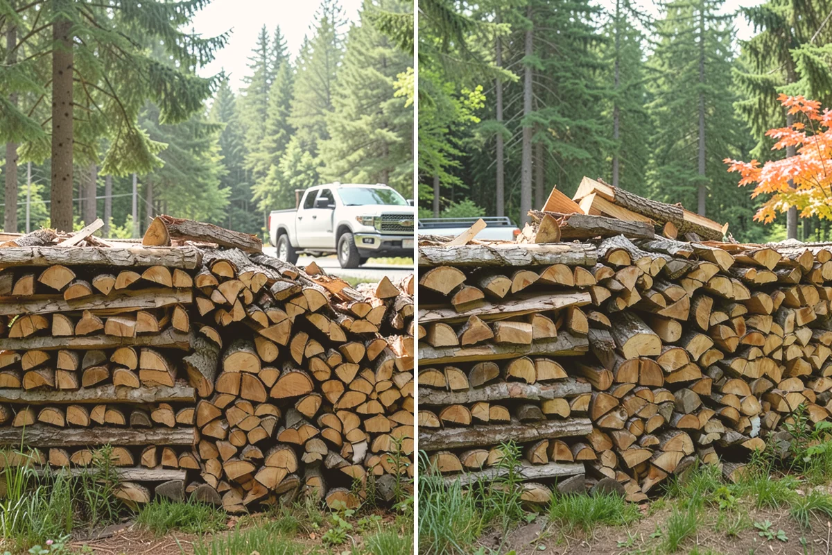Fallen Tree Firewood in Kirkland, King County, WA - We inspect the fallen tree and location