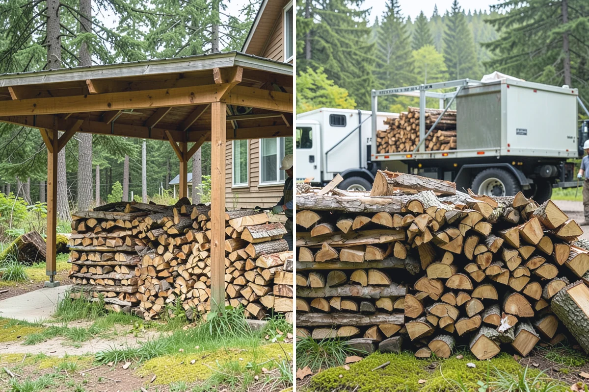Fallen Tree Firewood in Marysville, Snohomish County, WA - We inspect the fallen tree and location