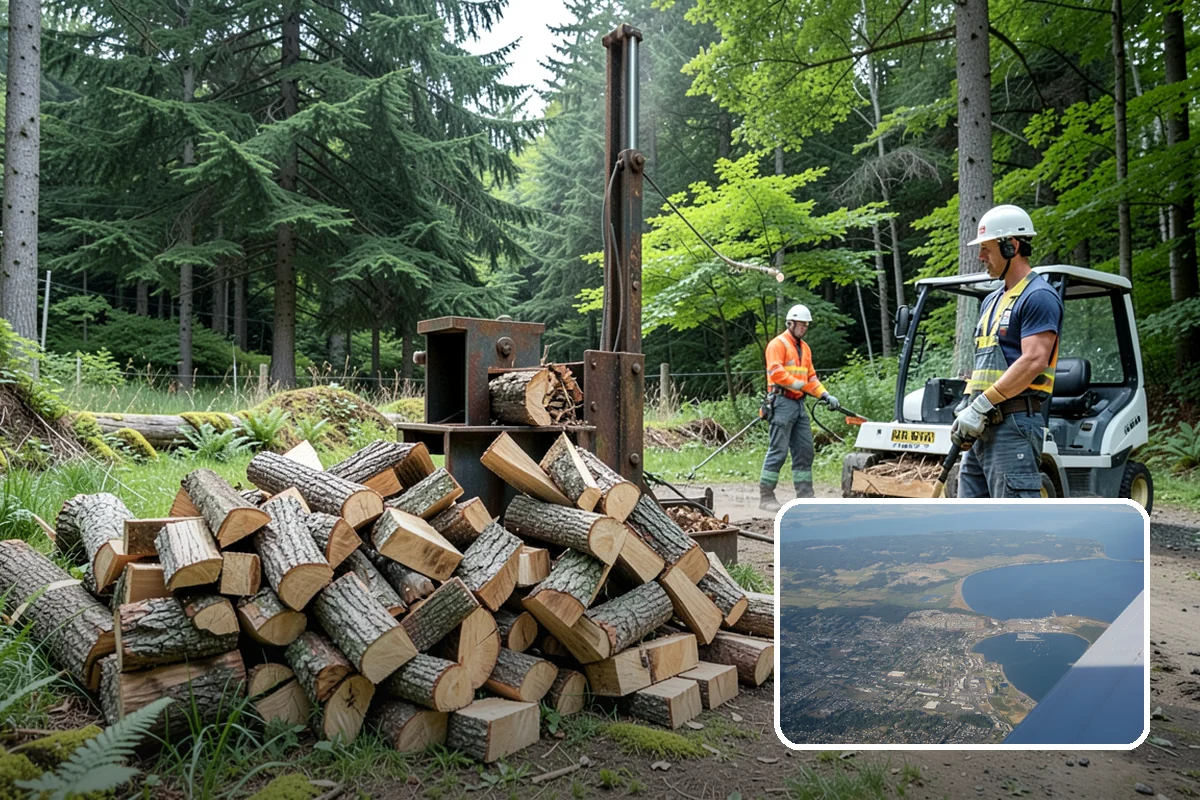 Fallen Tree Firewood in Oak Harbor, Island County, WA - Puts fallen trees to practical use