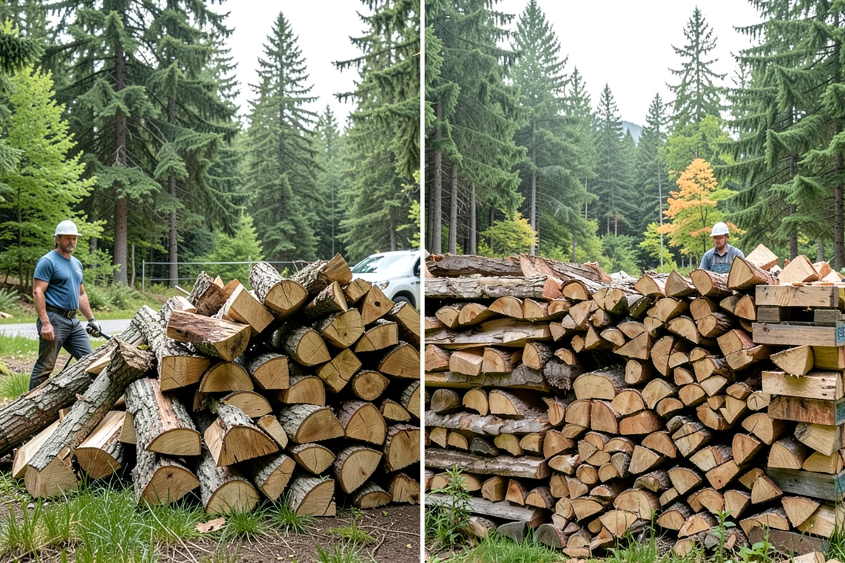 Fallen Tree Firewood in SeaTac, WA - We inspect the fallen tree and location