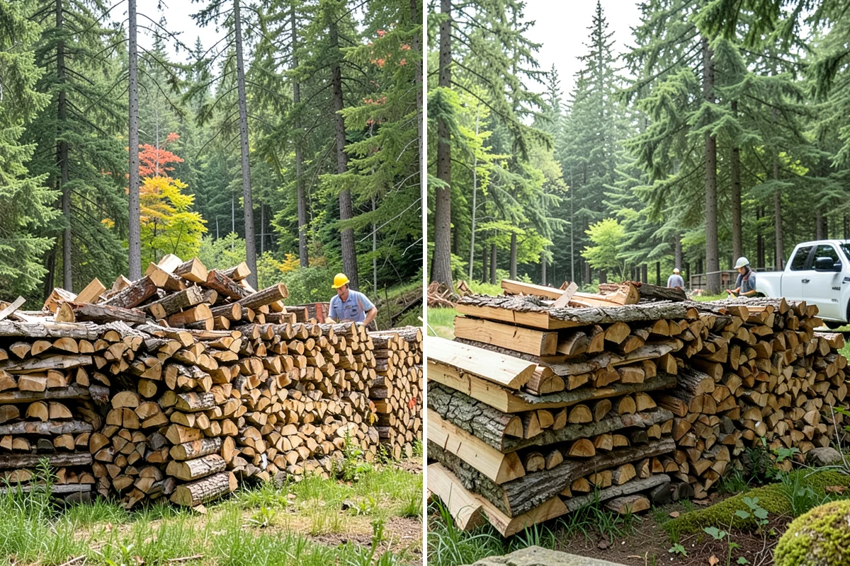 Fallen Tree Firewood in Seattle, King County, WA - We inspect the fallen tree and location