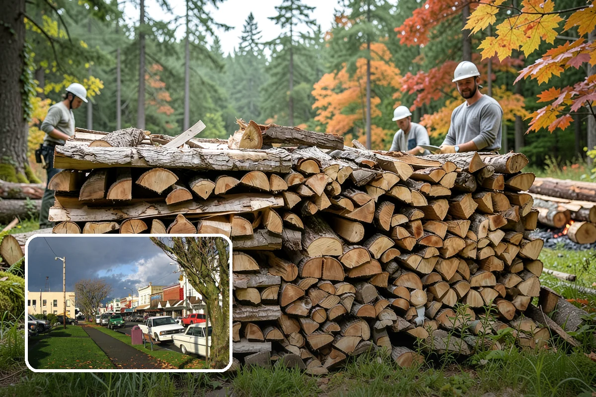Fatwood in Arlington, Snohomish County, WA - Resin content ignites quickly and burns hot