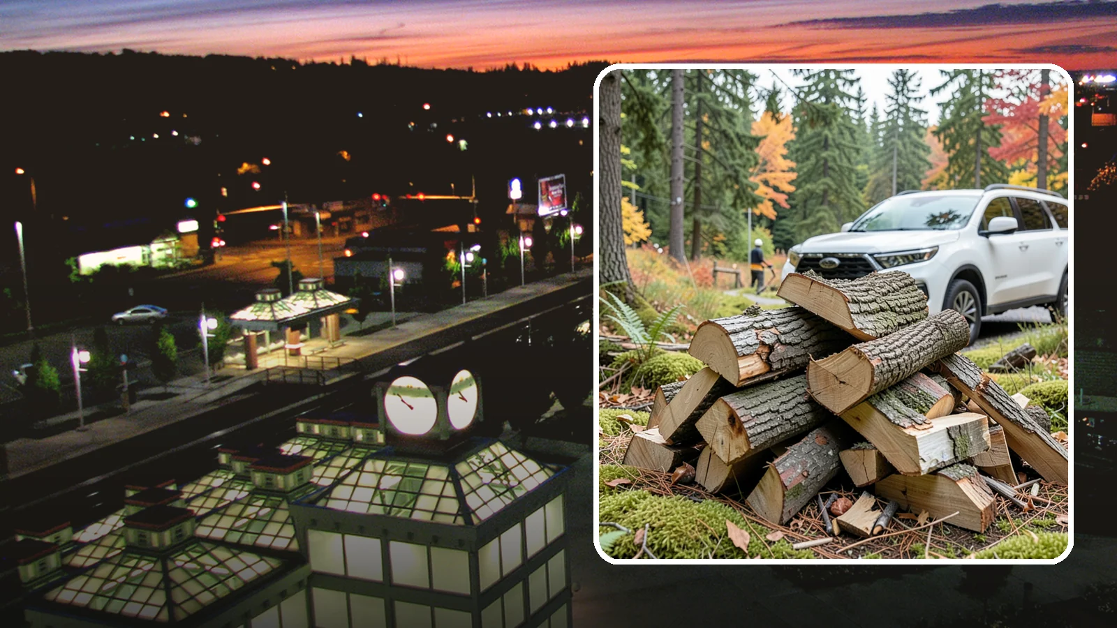 Fatwood in Auburn, King County, WA - Resin-rich fatwood that ignites easily and burns hot to start fires even in soggy conditions.