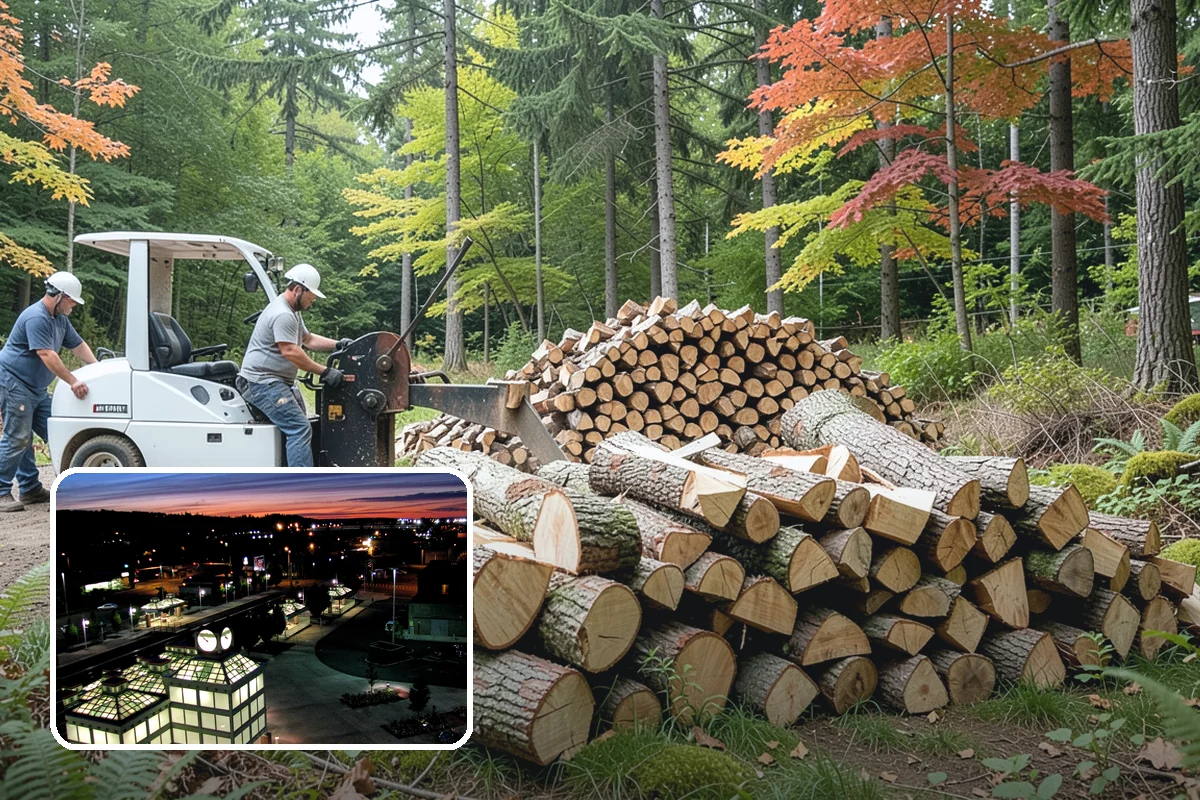 Fatwood in Auburn, King County, WA - Resin content ignites quickly and burns hot