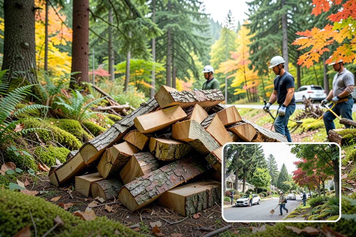 Fatwood in Beaux Arts Village, King County, WA - Resin content ignites quickly and burns hot