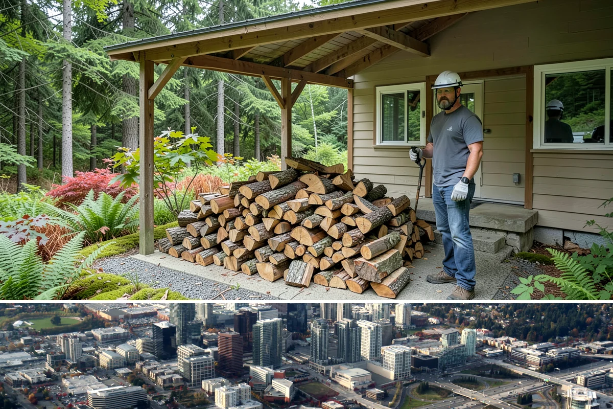 Fatwood in Bellevue, King County, WA - Keep fatwood on hand year-round, and stock extra heading into the wet fall and winter months.