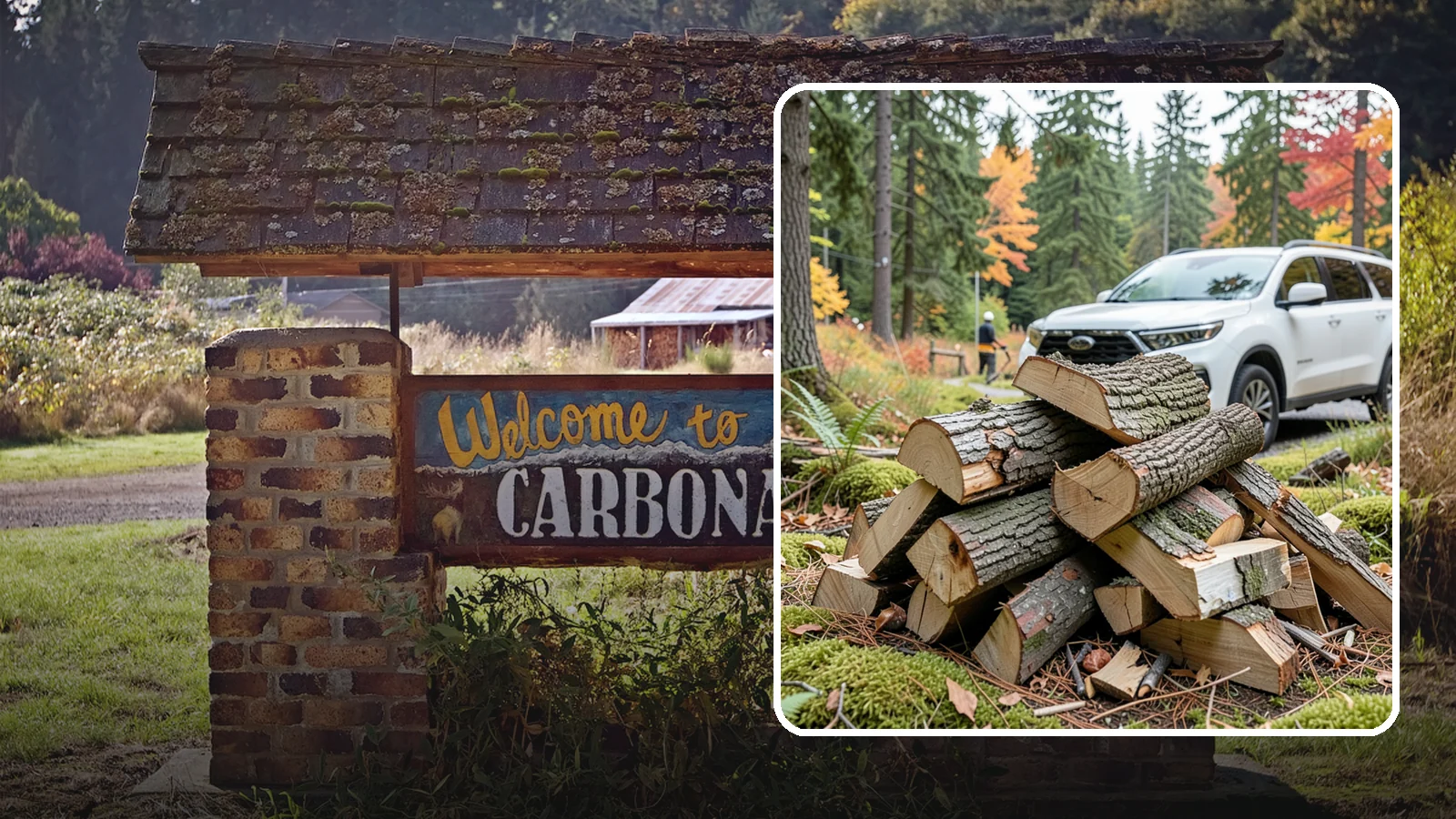Fatwood in Carbonado, Pierce County, WA - Resin-rich fatwood that ignites easily and burns hot to start fires even in soggy conditions.