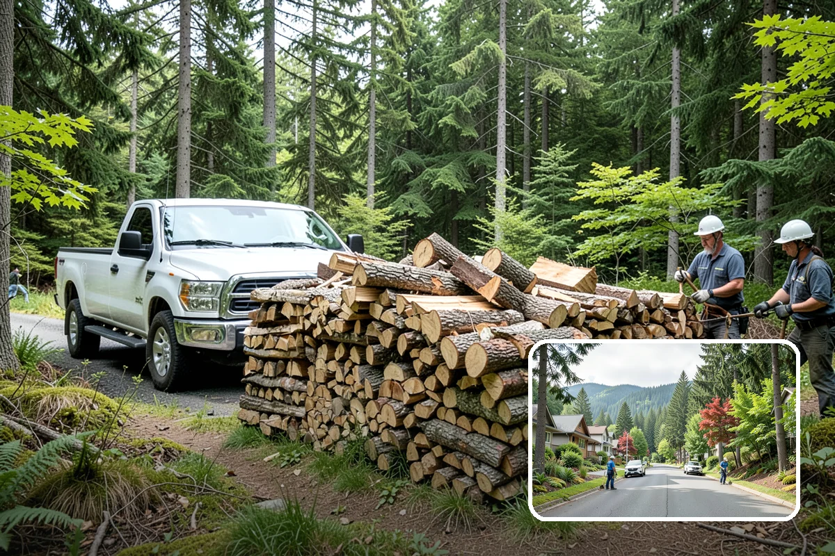 Fatwood in Darrington, WA - Resin content ignites quickly and burns hot