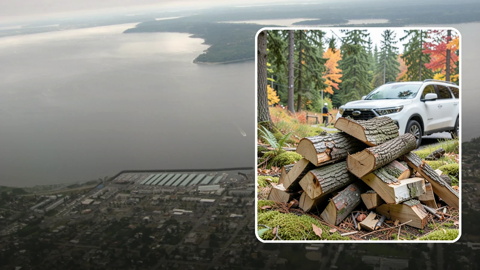 Fatwood in Des Moines, King County, WA - Resin-rich fatwood that ignites easily and burns hot to start fires even in soggy conditions.