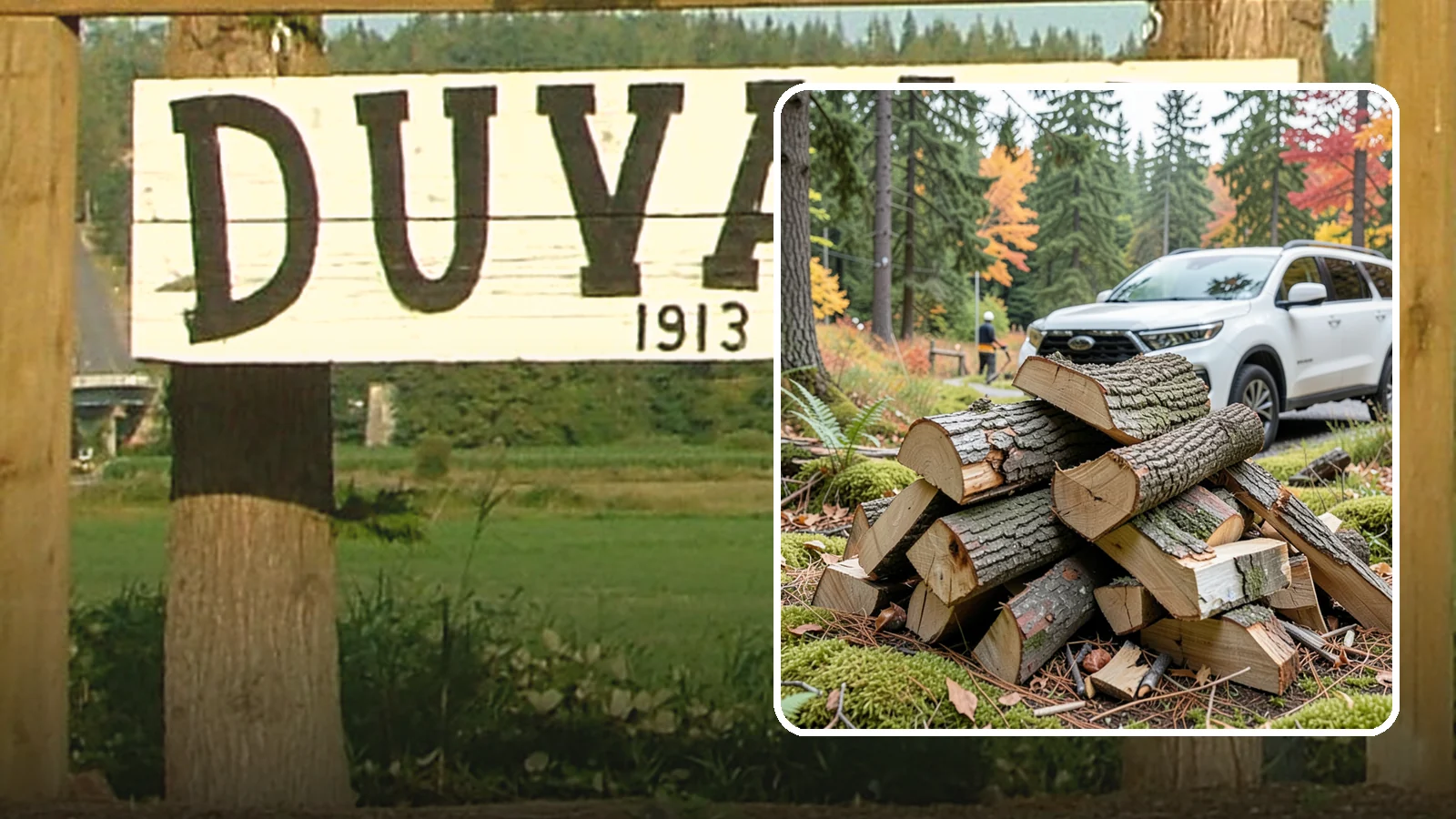 Fatwood in Duvall, King County, WA - Resin-rich fatwood that ignites easily and burns hot to start fires even in soggy conditions.