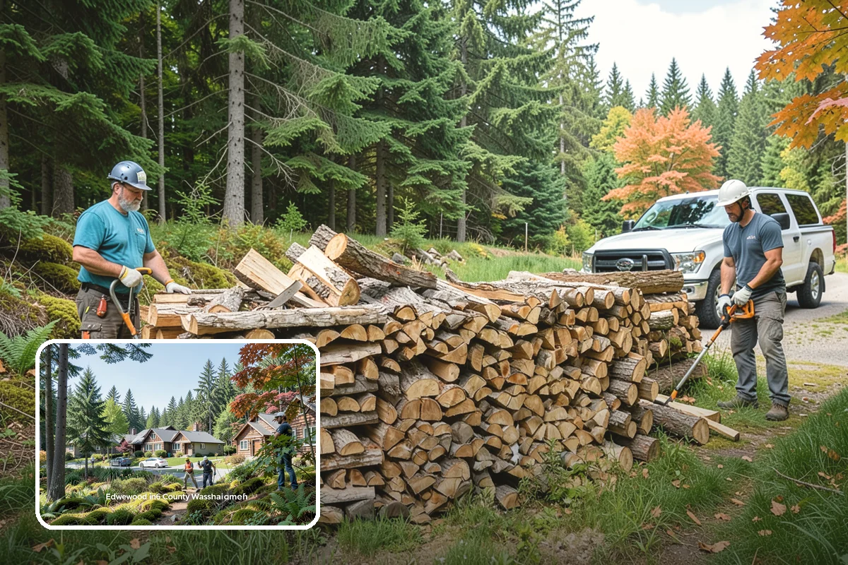 Fatwood in Edgewood, WA - Resin content ignites quickly and burns hot