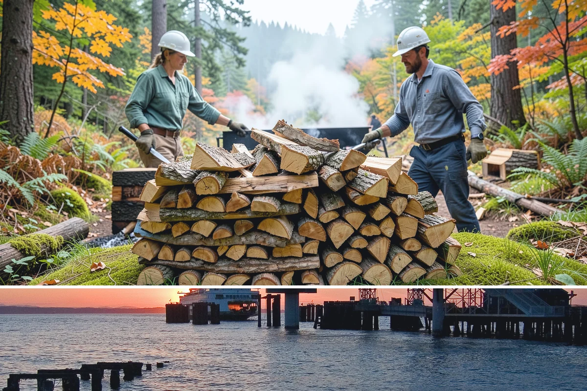 Fatwood in Edmonds, Snohomish County, WA - Keep fatwood on hand year-round, and stock extra heading into the wet fall and winter months.