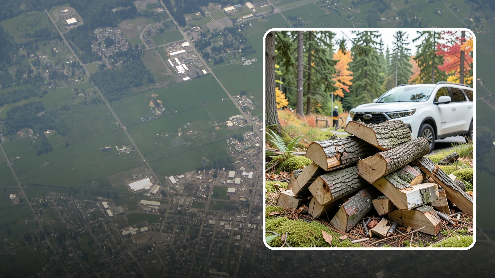Fatwood in Enumclaw, King County, WA - Resin-rich fatwood that ignites easily and burns hot to start fires even in soggy conditions.