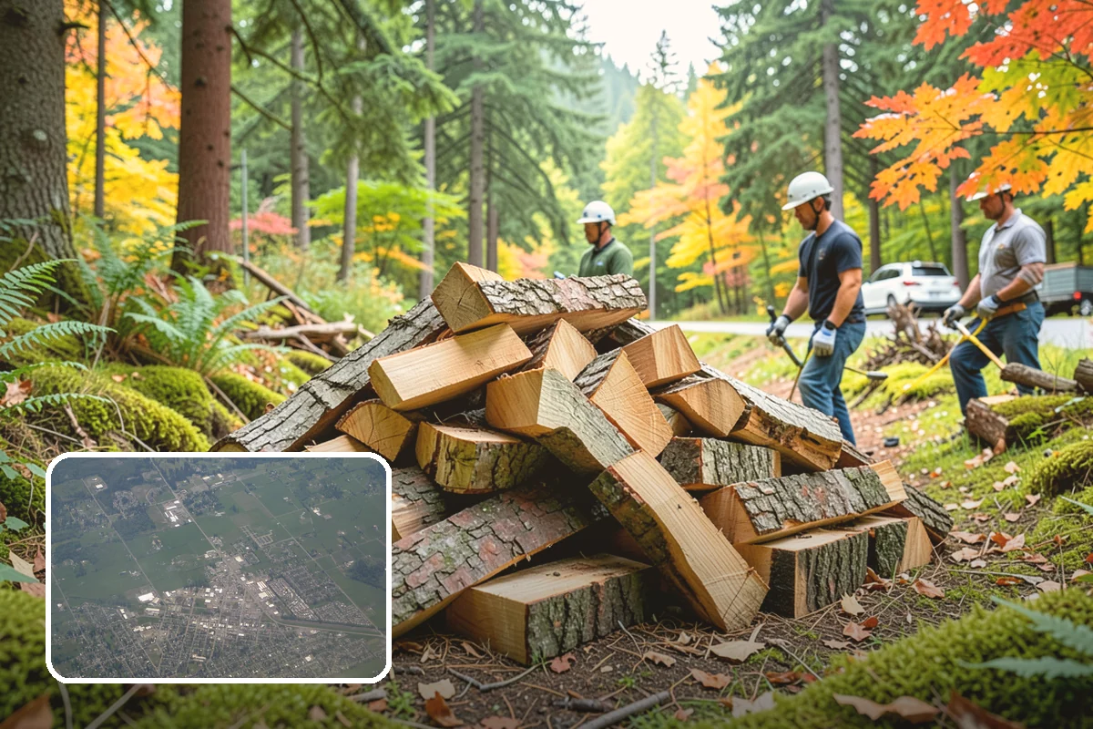 Fatwood in Enumclaw, King County, WA - Resin content ignites quickly and burns hot