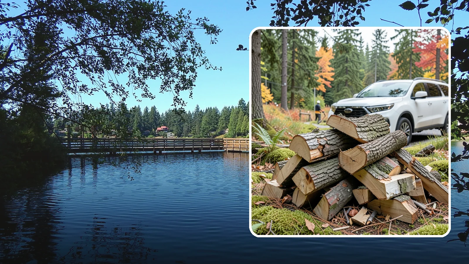 Fatwood in Federal Way, King County, WA - Resin-rich fatwood that ignites easily and burns hot to start fires even in soggy conditions.
