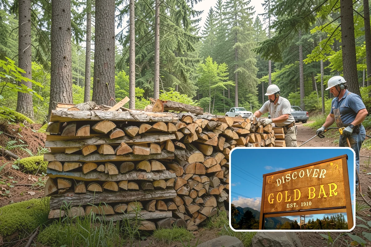 Fatwood in Gold Bar, Snohomish County, WA - Resin content ignites quickly and burns hot