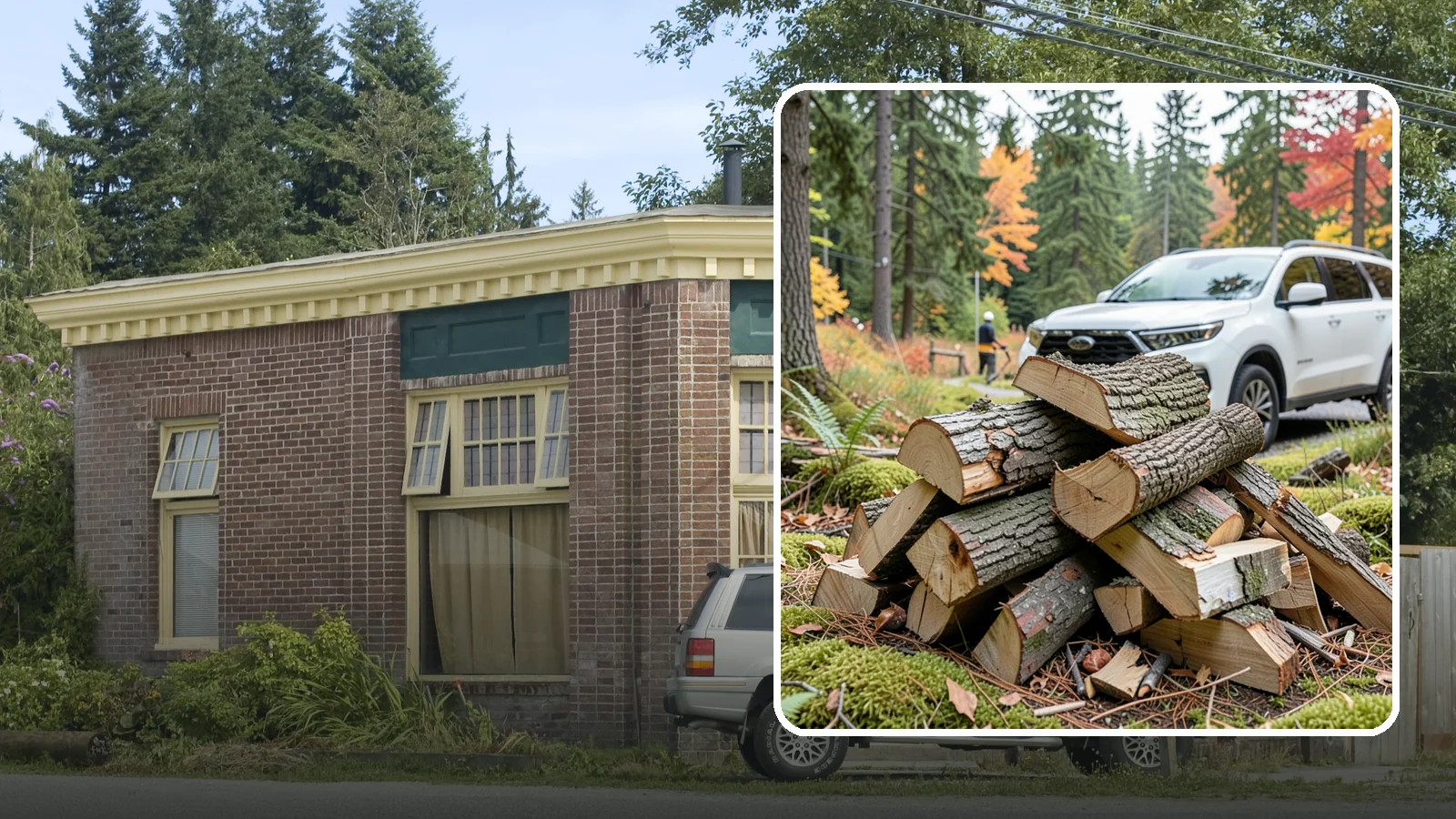Fatwood in Hamilton, Skagit County, WA - Resin-rich fatwood that ignites easily and burns hot to start fires even in soggy conditions.