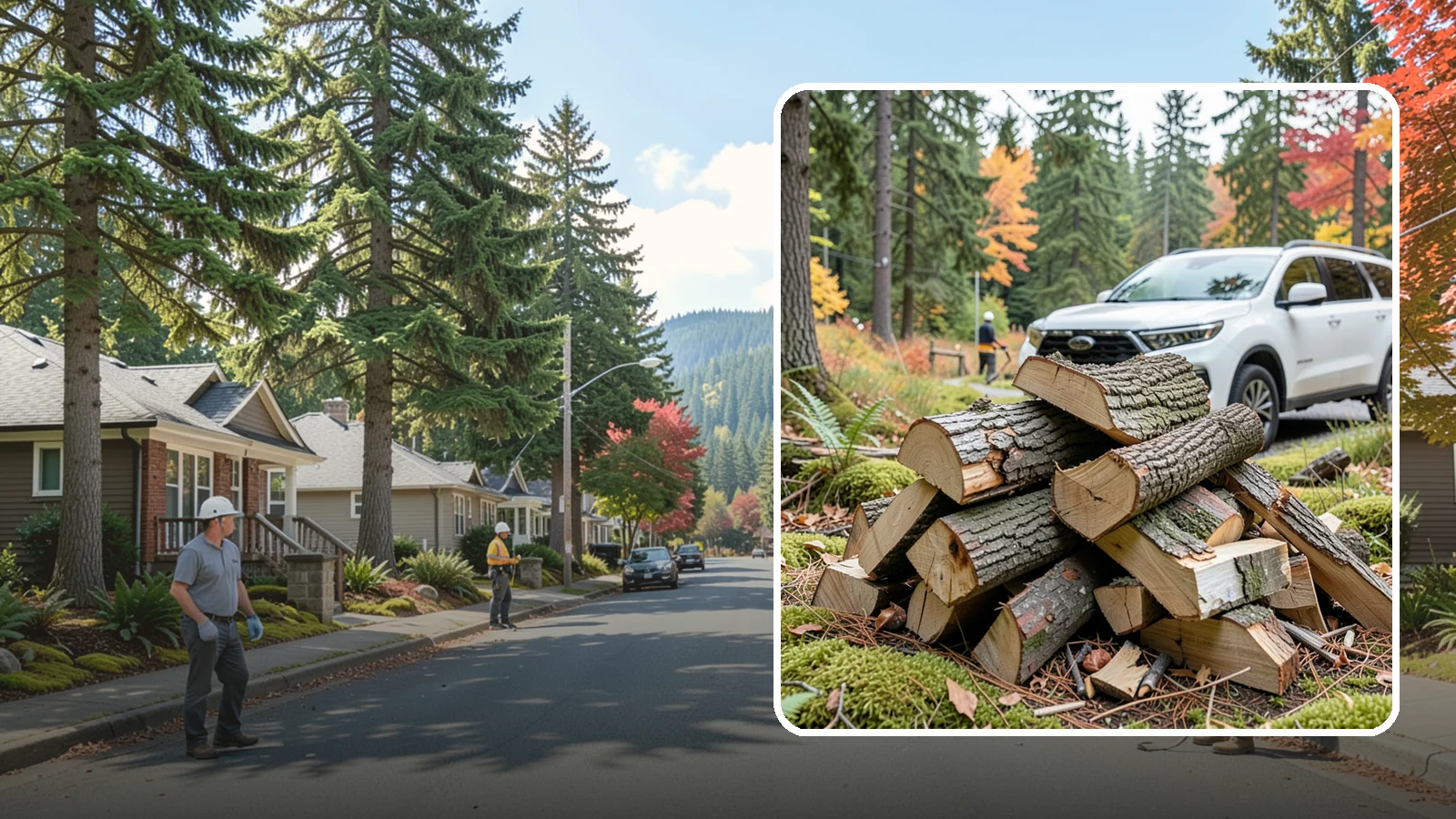 Fatwood in Hunts Point, King County, WA - Resin-rich fatwood that ignites easily and burns hot to start fires even in soggy conditions.