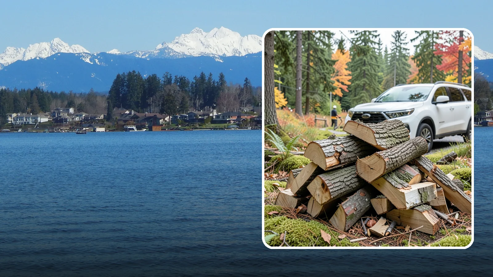 Fatwood in Lake Stevens, Snohomish County, WA - Resin-rich fatwood that ignites easily and burns hot to start fires even in soggy conditions.