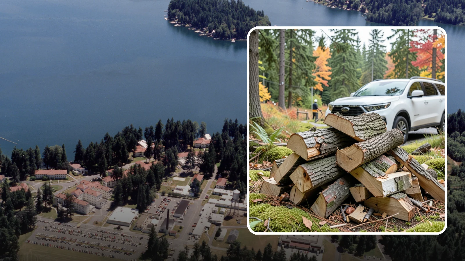 Fatwood in Lakewood, Pierce County, WA - Resin-rich fatwood that ignites easily and burns hot to start fires even in soggy conditions.