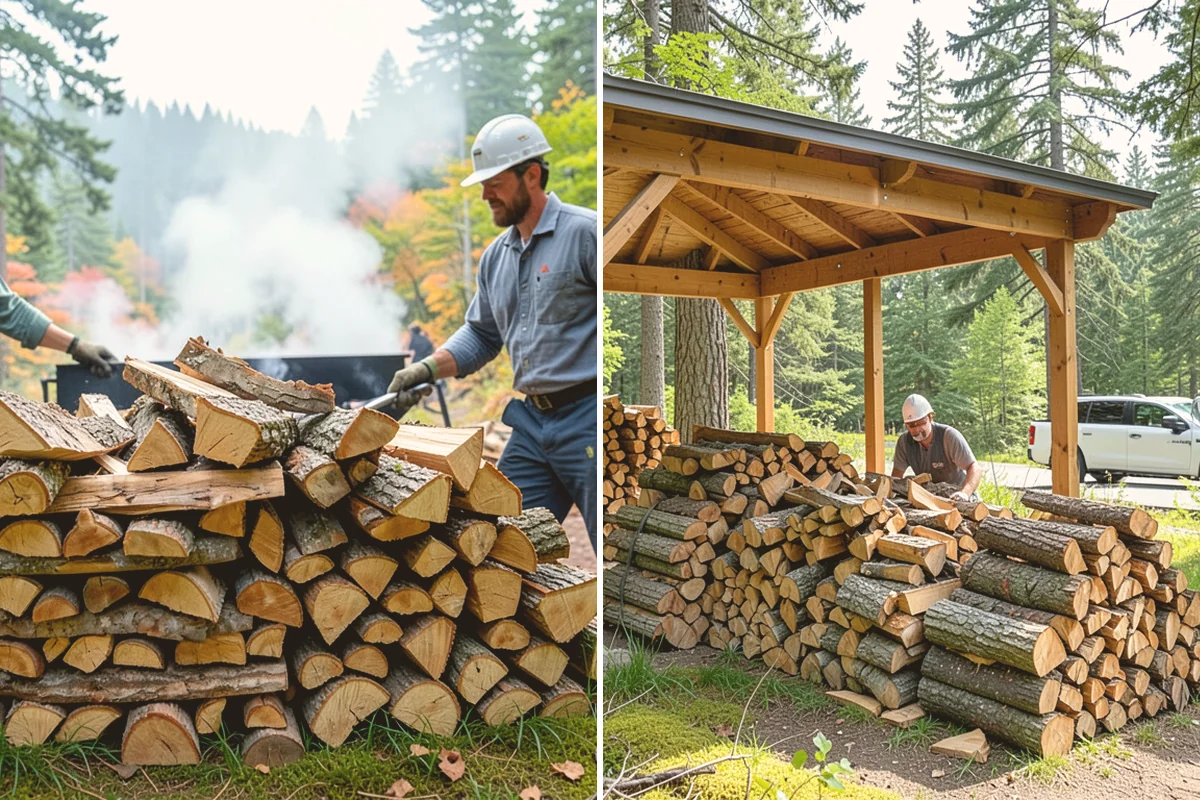 Fatwood in Langley, Island County, WA - Confirm the quantity that fits your fire habits