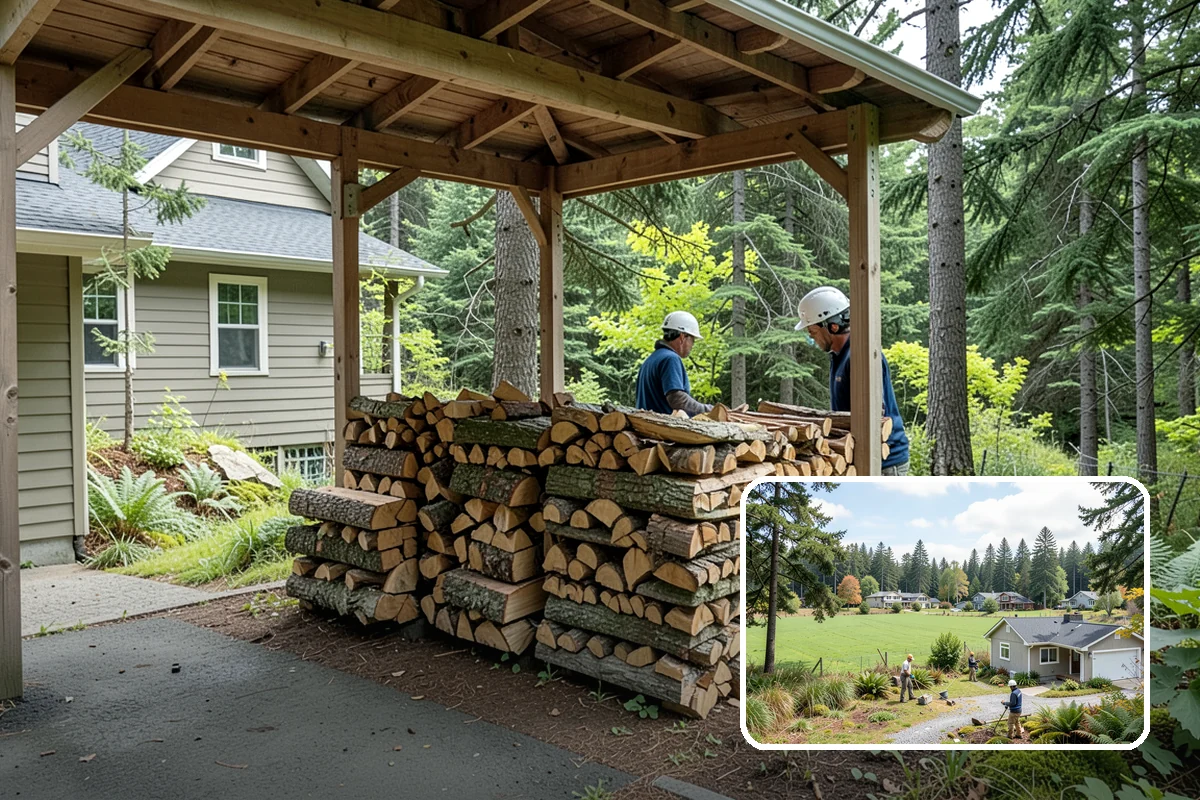 Fatwood in Lyman, WA - Resin content ignites quickly and burns hot