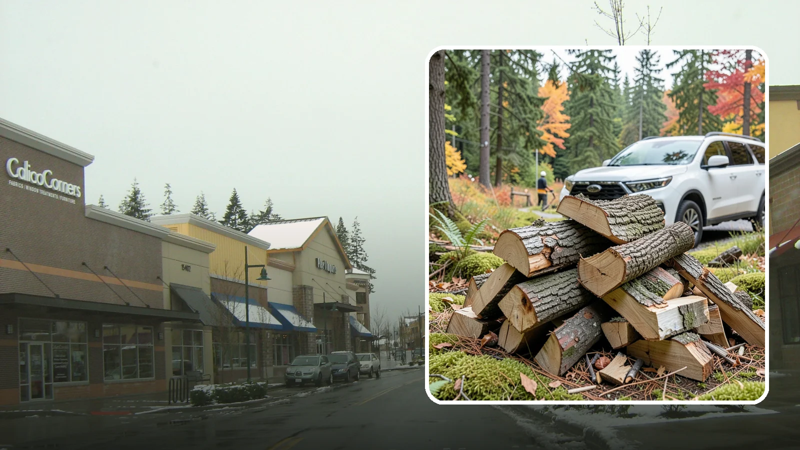 Fatwood in Mill Creek, Snohomish County, WA - Resin-rich fatwood that ignites easily and burns hot to start fires even in soggy conditions.