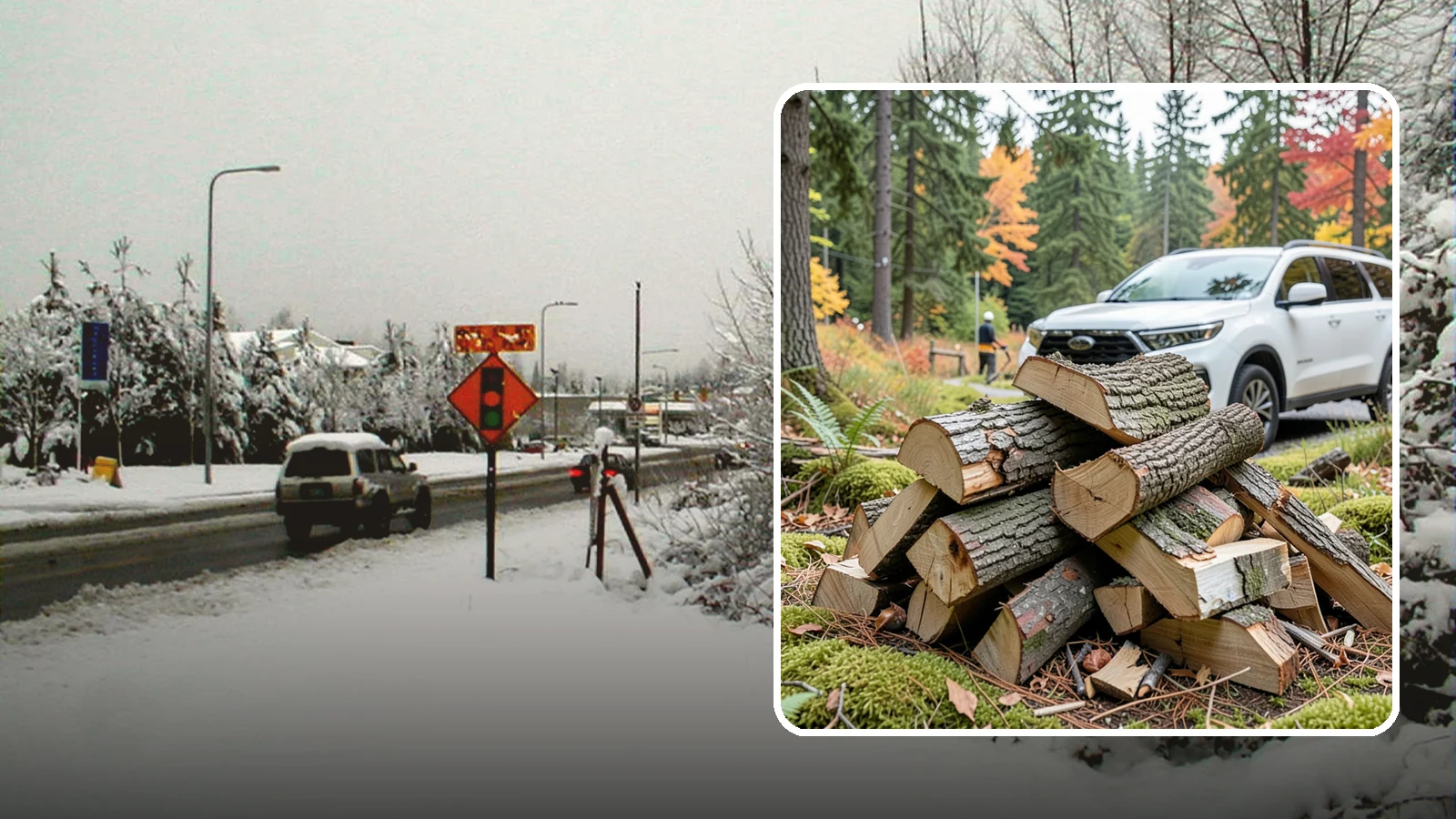 Fatwood in Newcastle, King County, WA - Resin-rich fatwood that ignites easily and burns hot to start fires even in soggy conditions.