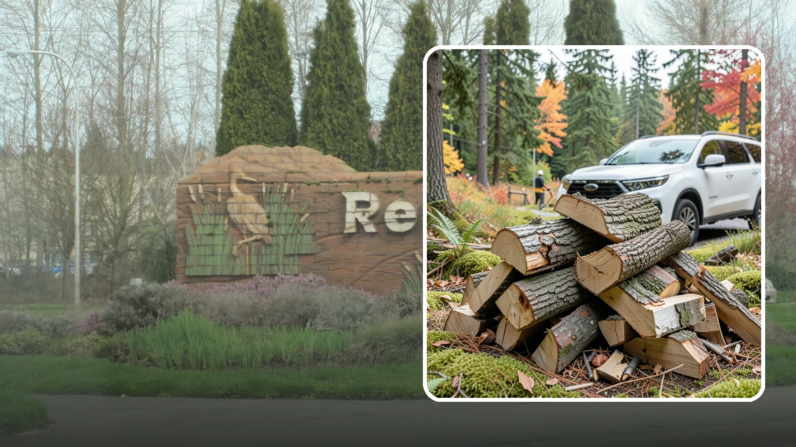 Fatwood in Renton, King County, WA - Resin-rich fatwood that ignites easily and burns hot to start fires even in soggy conditions.