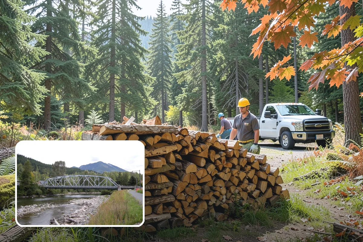 Fatwood in Skykomish, King County, WA - Resin content ignites quickly and burns hot