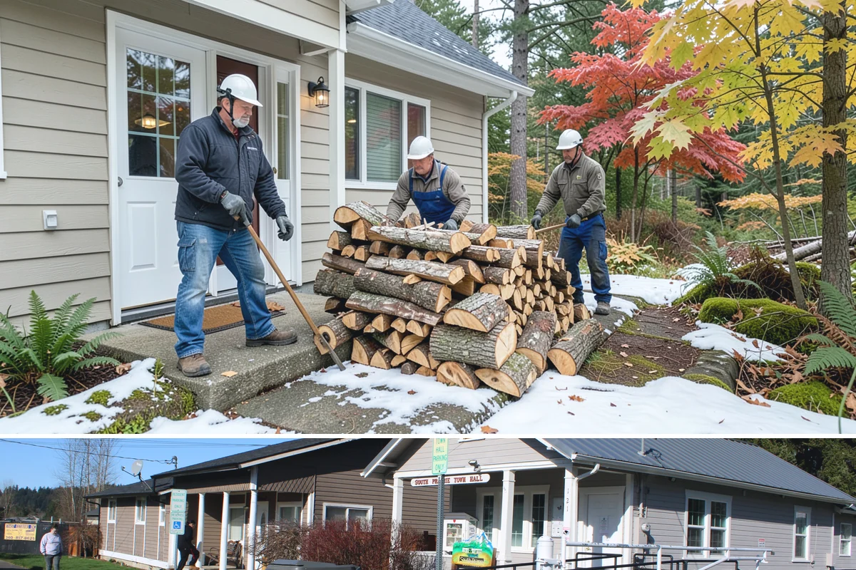 Fatwood in South Prairie, Pierce County, WA - Keep fatwood on hand year-round, and stock extra heading into the wet fall and winter months.