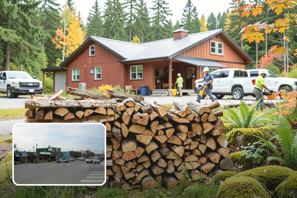 Fatwood in Stanwood, Snohomish County, WA - Resin content ignites quickly and burns hot