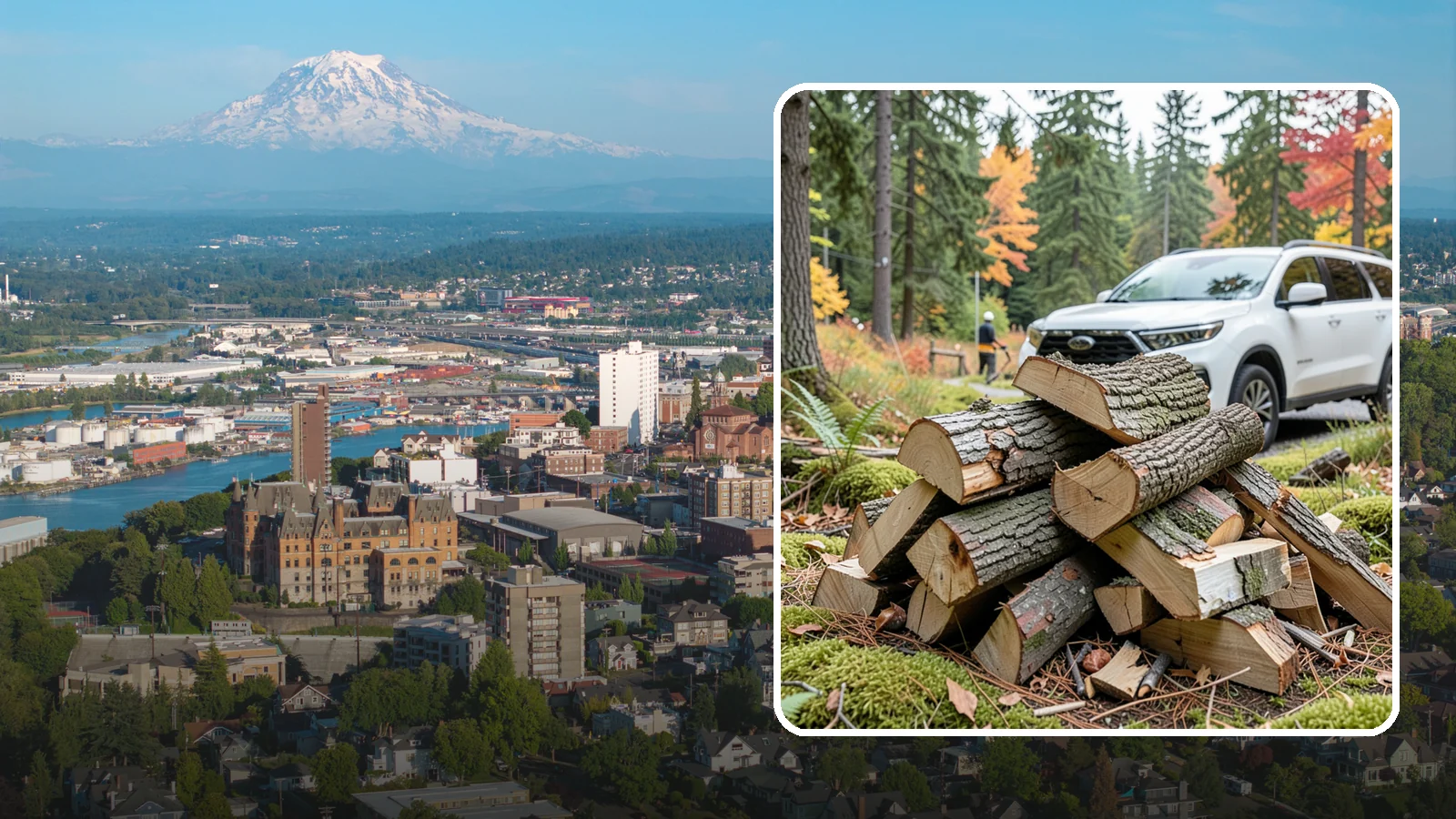 Fatwood in Tacoma, Pierce County, WA - Resin-rich fatwood that ignites easily and burns hot to start fires even in soggy conditions.
