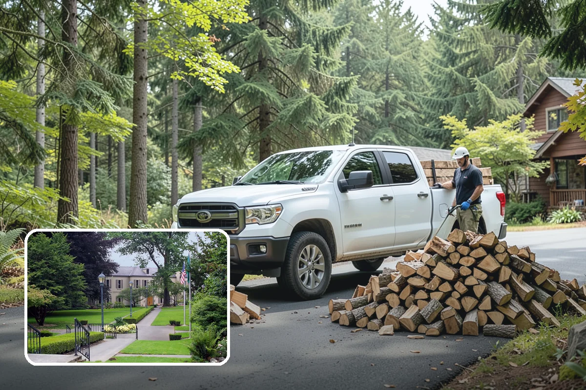 Fatwood in Woodinville, King County, WA - Resin content ignites quickly and burns hot
