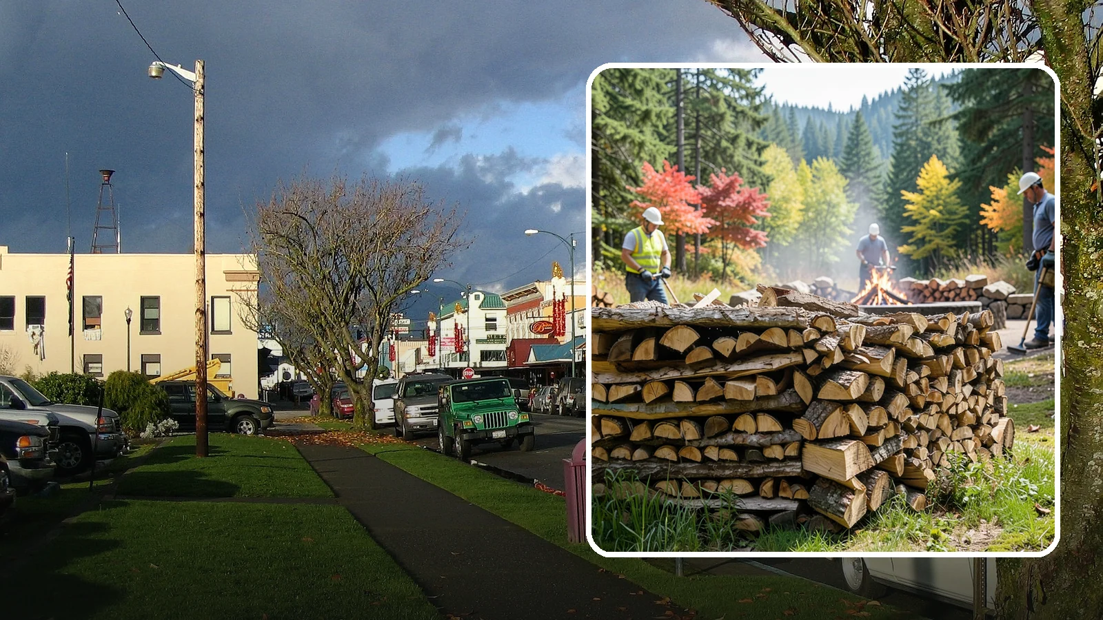 Fire Pit Venue Firewood in Arlington, Snohomish County, WA - We keep Pacific Northwest fire pit venues stocked with seasoned firewood so every gathering space has a fire ready to go.