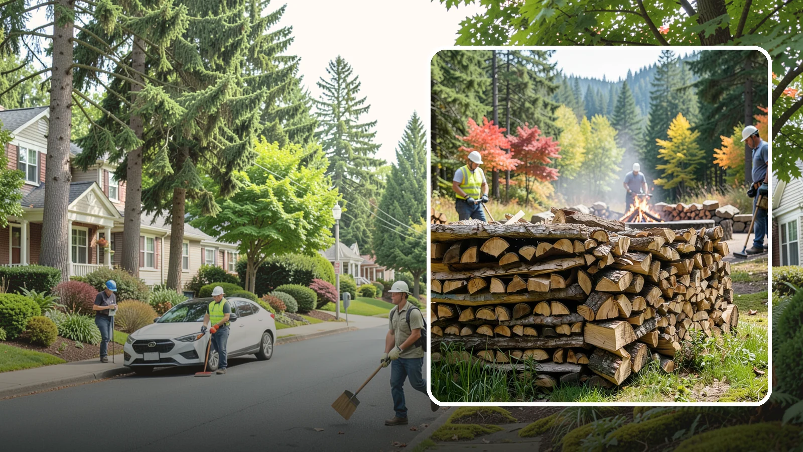 Fire Pit Venue Firewood in Beaux Arts Village, King County, WA - We keep Pacific Northwest fire pit venues stocked with seasoned firewood so every gathering space has a fire ready to go.