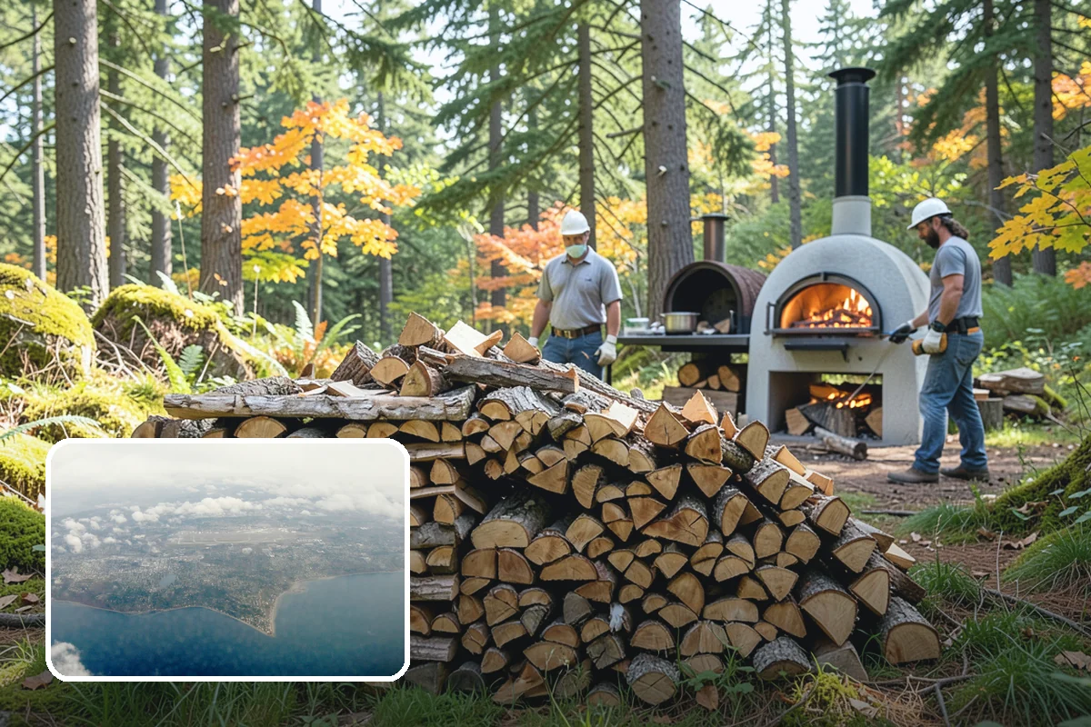 Fire Pit Venue Firewood in Burien, King County, WA - Steady supply so every pit is always ready