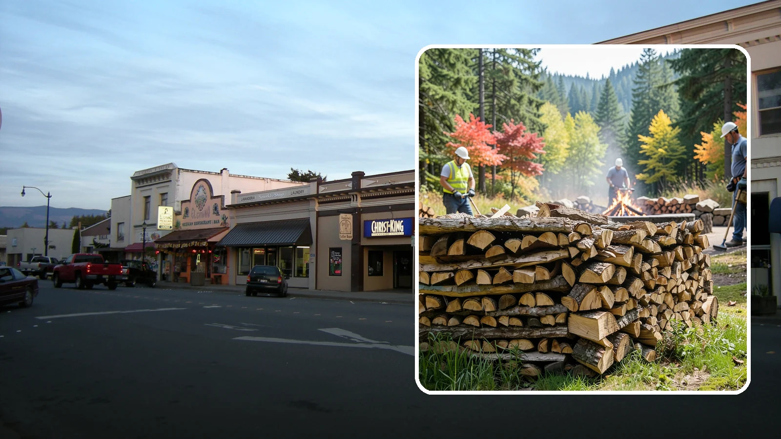 Fire Pit Venue Firewood in Burlington, Skagit County, WA - We keep Pacific Northwest fire pit venues stocked with seasoned firewood so every gathering space has a fire ready to go.