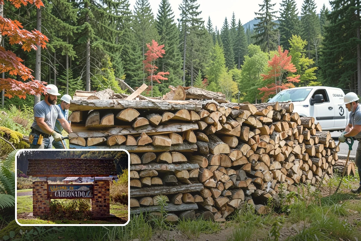 Fire Pit Venue Firewood in Carbonado, Pierce County, WA - Steady supply so every pit is always ready