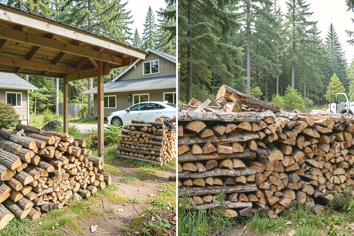 Fire Pit Venue Firewood in Carbonado, Pierce County, WA - Map the fire pits and typical booking volume