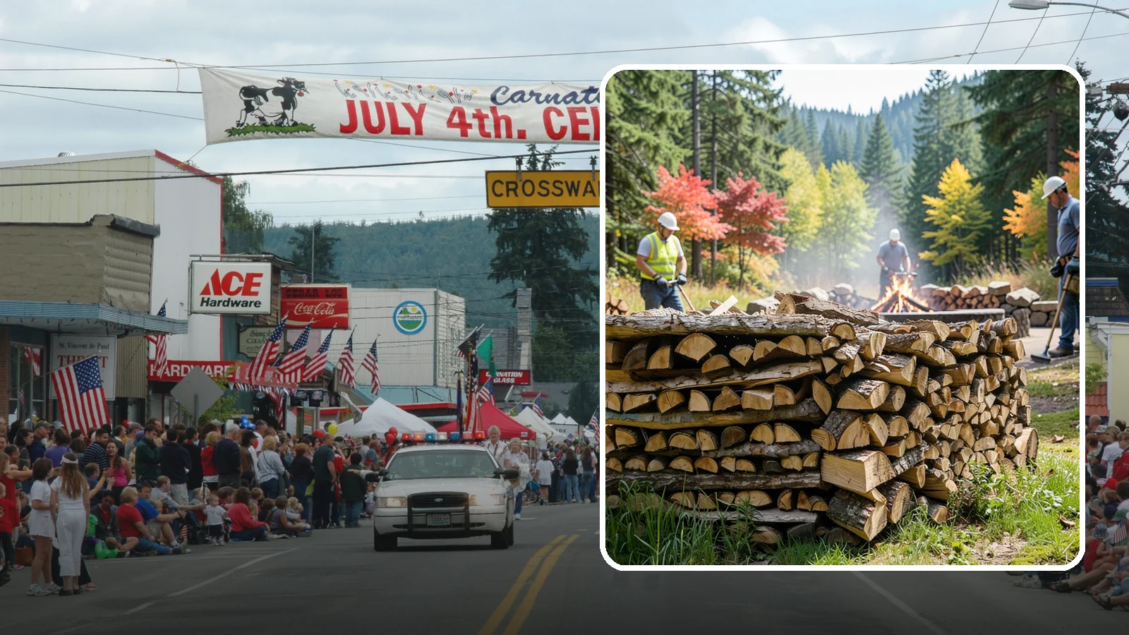 Fire Pit Venue Firewood in Carnation, King County, WA - We keep Pacific Northwest fire pit venues stocked with seasoned firewood so every gathering space has a fire ready to go.