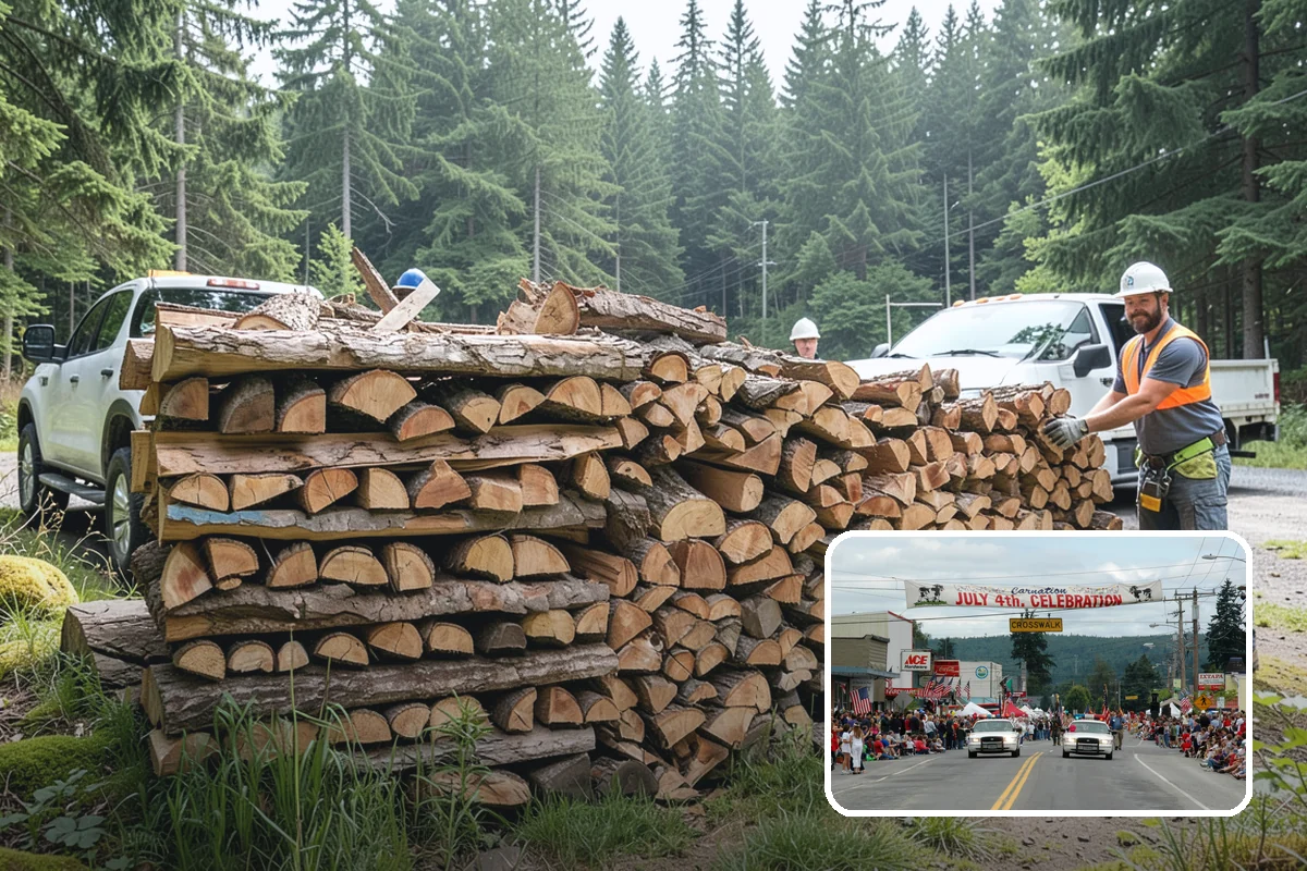 Fire Pit Venue Firewood in Carnation, King County, WA - Steady supply so every pit is always ready