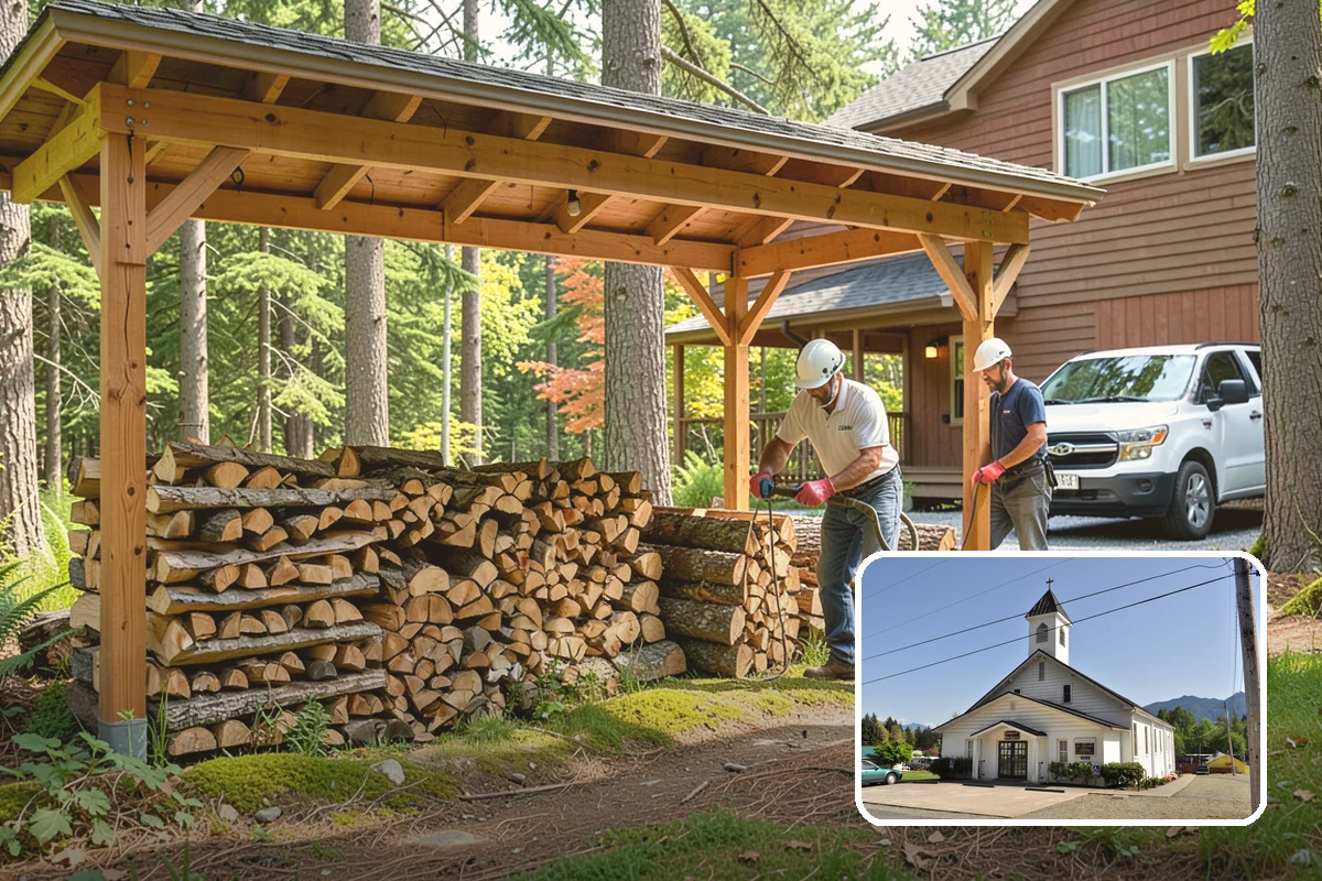 Fire Pit Venue Firewood in Concrete, Skagit County, WA - Steady supply so every pit is always ready