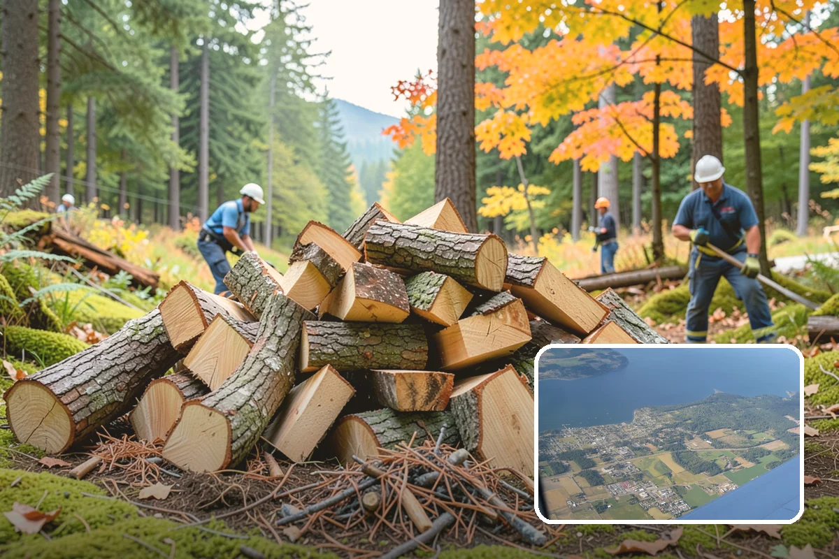 Fire Pit Venue Firewood in Coupeville, Island County, WA - Steady supply so every pit is always ready