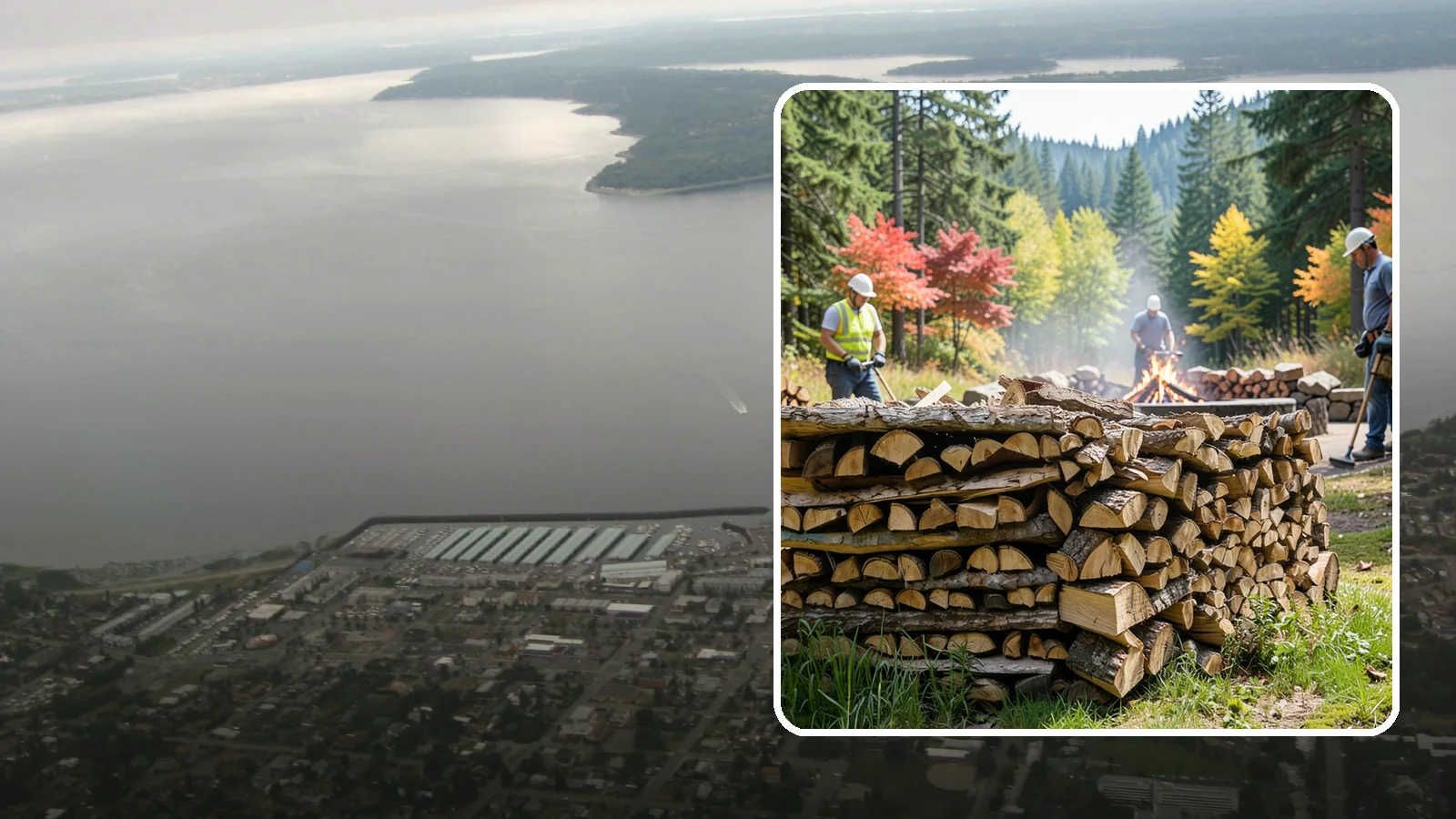 Fire Pit Venue Firewood in Des Moines, King County, WA - We keep Pacific Northwest fire pit venues stocked with seasoned firewood so every gathering space has a fire ready to go.