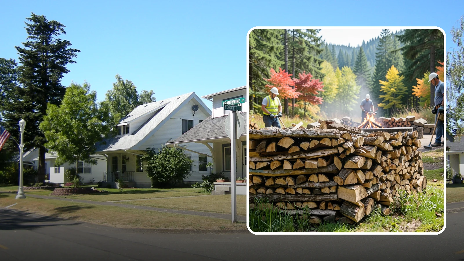 Fire Pit Venue Firewood in DuPont, Pierce County, WA - We keep Pacific Northwest fire pit venues stocked with seasoned firewood so every gathering space has a fire ready to go.