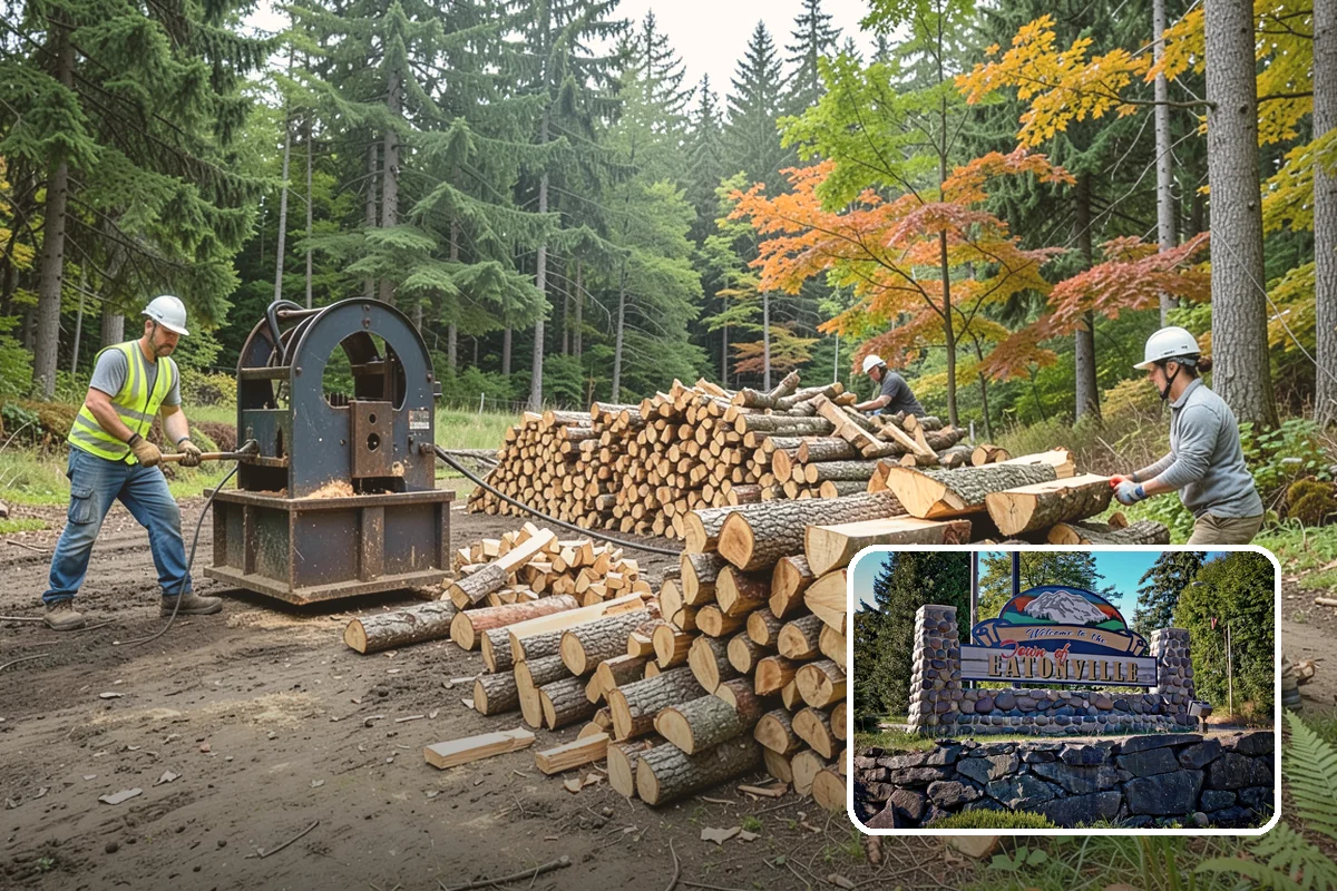 Fire Pit Venue Firewood in Eatonville, Pierce County, WA - Steady supply so every pit is always ready
