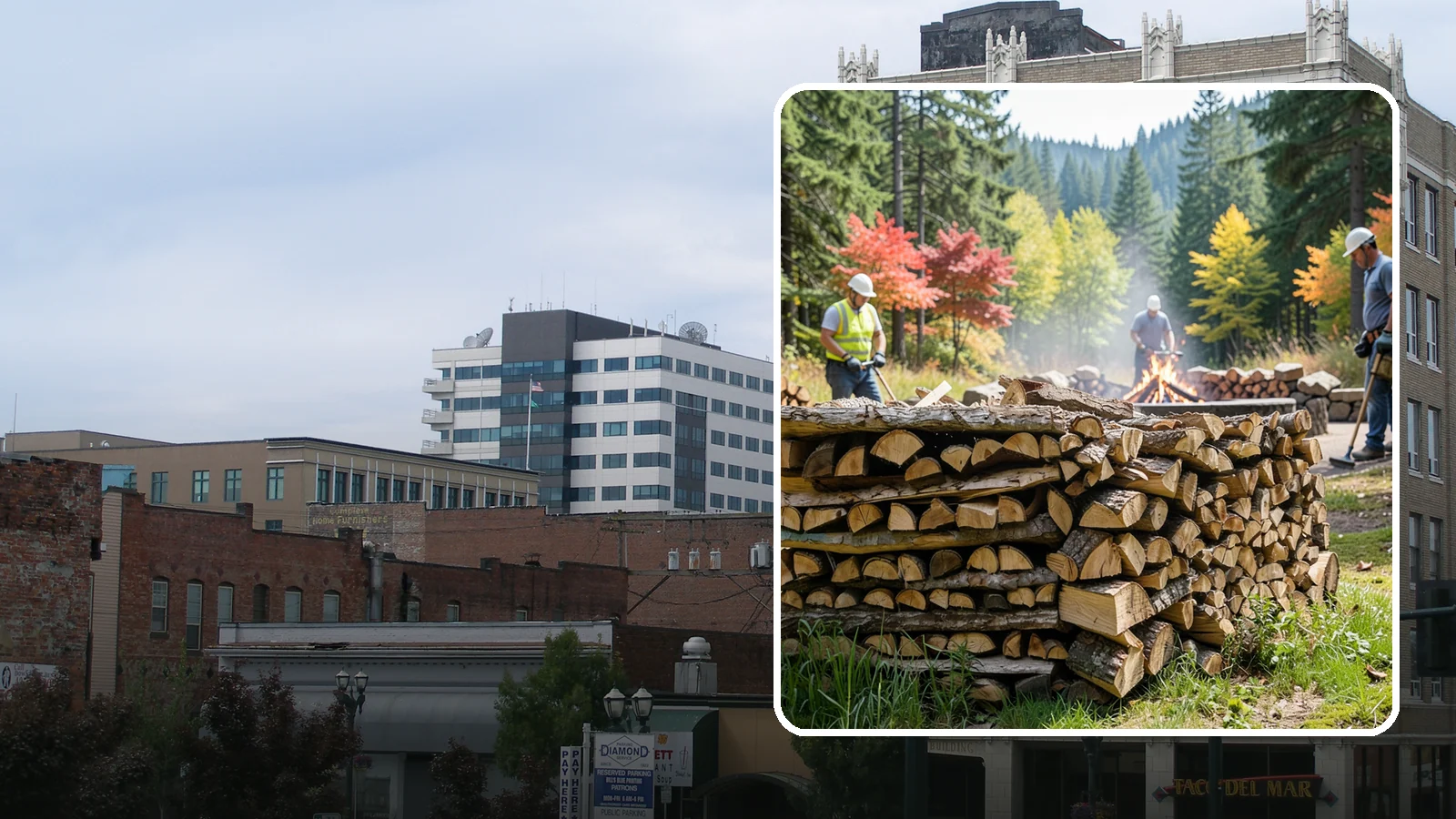Fire Pit Venue Firewood in Everett, Snohomish County, WA - We keep Pacific Northwest fire pit venues stocked with seasoned firewood so every gathering space has a fire ready to go.